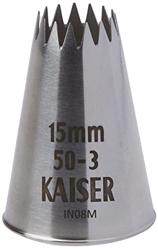 Kaiser Edelstahl 15 mm Kronentülle*