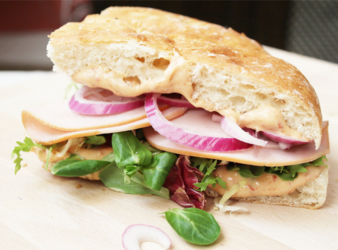 Panera's Sierra Turkey Sandwich
