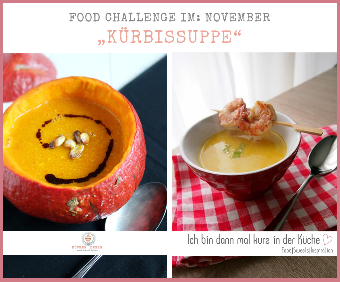 Food Challenge Kürbissuppe November