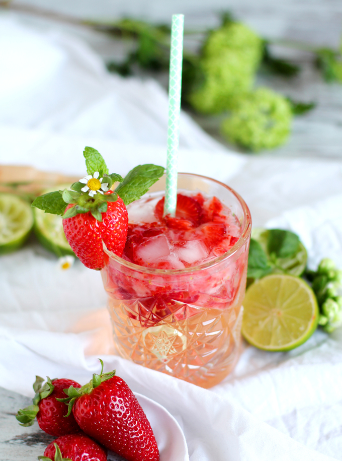 Erdbeer Mojito Torte_Drink