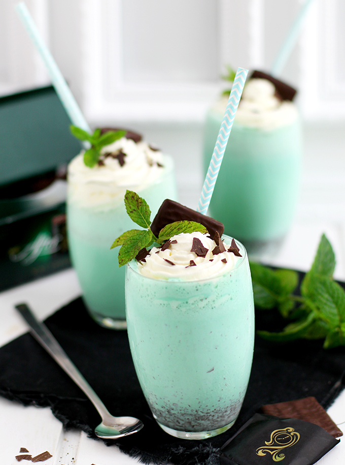 Milchshake Woche: After Eight Milchshake - KüchenDeern