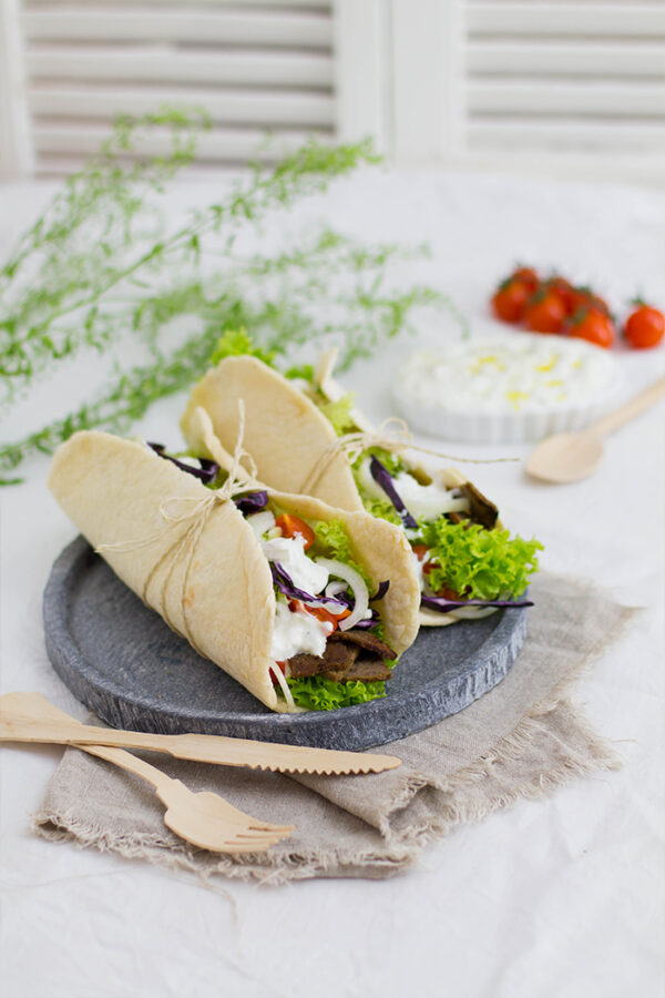 Griechischer Gyros Wrap - KüchenDeern