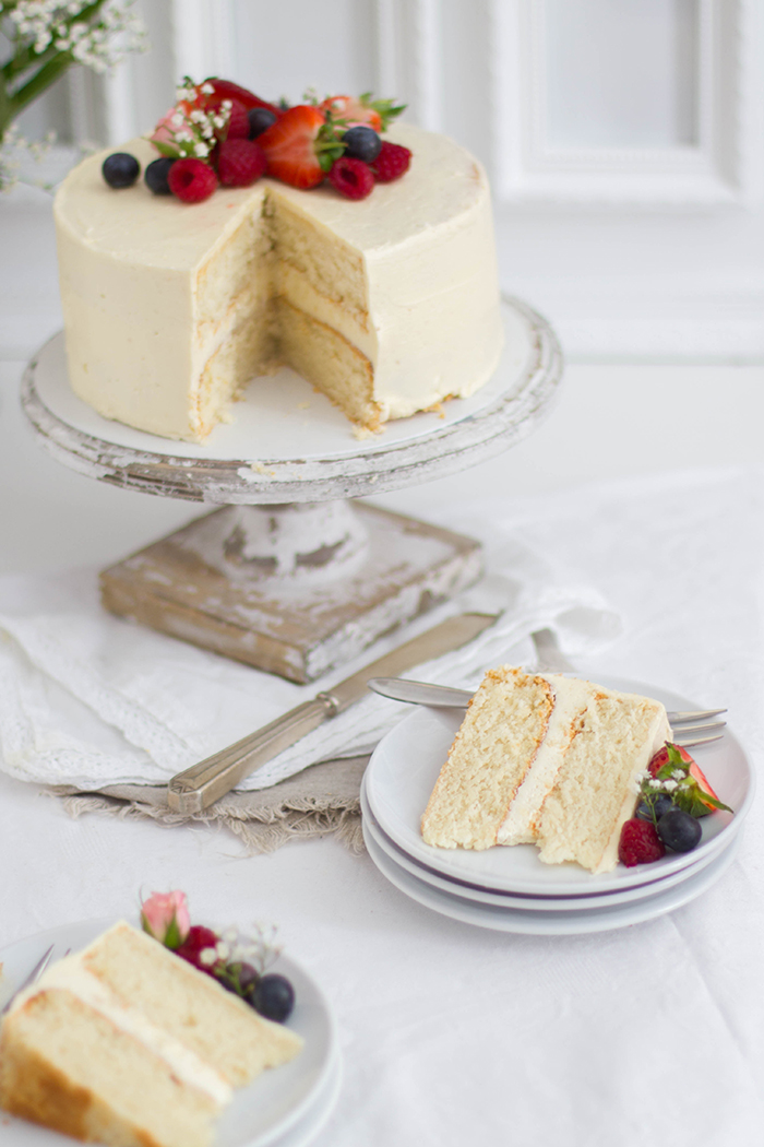 White Cake_Stücke Frontal